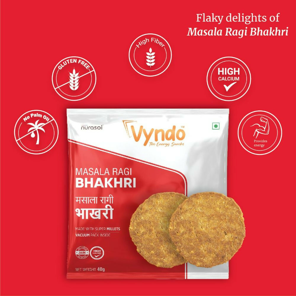 Vyndo Bhakhri Mini Snack Pack Combo - Grab2buy