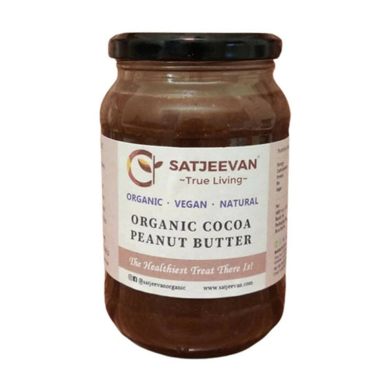 Satjeevan Organic Cocoa Peanut Butter - Grab2buy
