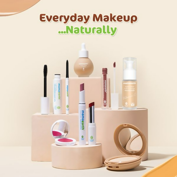 Mamaearth Hydra-Glow Full Coverage Foundation With Vitamin C & Turmeric - Nude Glow - Grab2buy