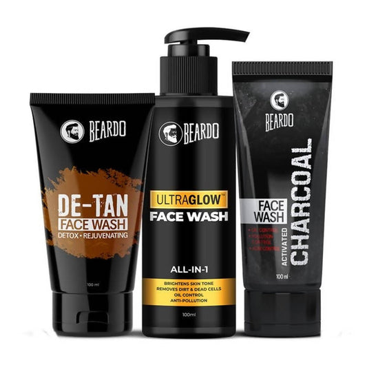 Beardo Ultimate Face wash Combo Grab2Buy Beardo Grab2Buy