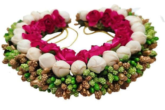 Multicolor Flower Hair Accessories Grab2Buy Mokshi Collections Grab2Buy