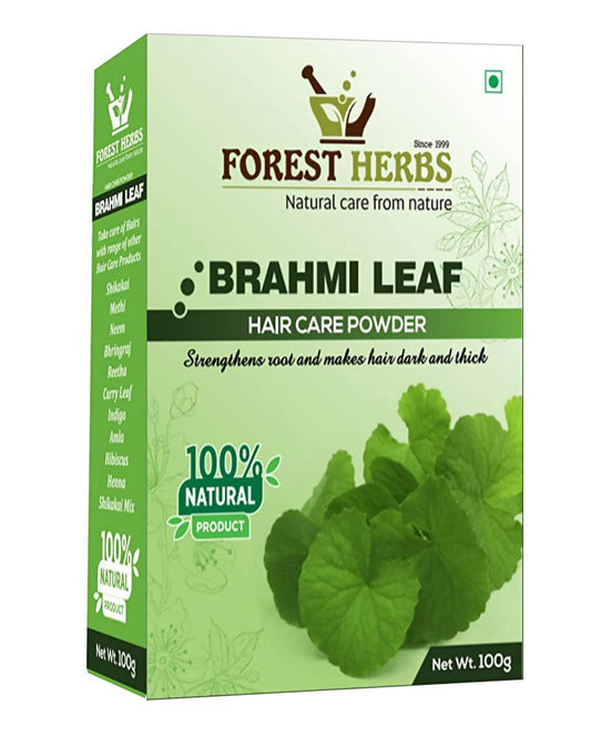 Forest Herbs Brahmi Leaf Hair Care Powder Grab2Buy Forest Herbs Grab2Buy