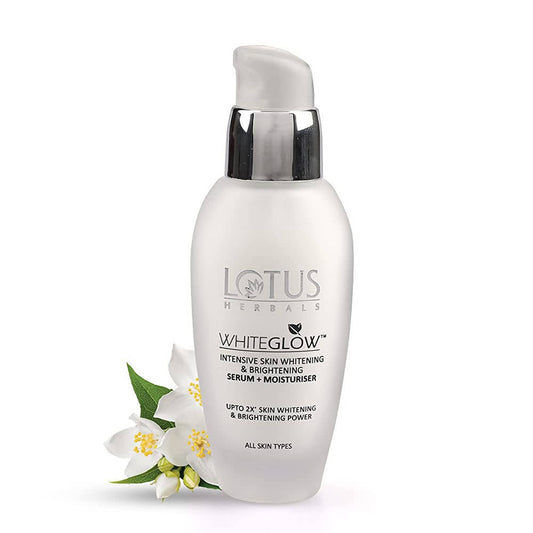 Lotus Herbals Whiteglow Intensive Skin Serum + Moisturiser - Grab2buy