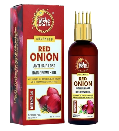 The Indie Earth Advanced 3% Redensyl Red Onion Anti Hair Loss & Hair Growth Oil Grab2Buy The Indie Earth Grab2Buy