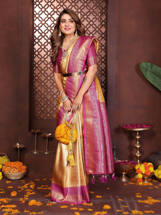 Anaita Banarasi Tissue Silk Saree