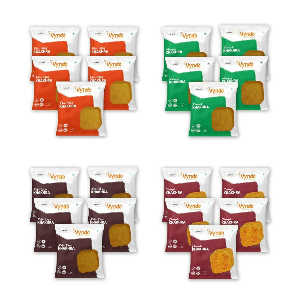 Vyndo Gluten Free Khakhra Combo - Grab2buy