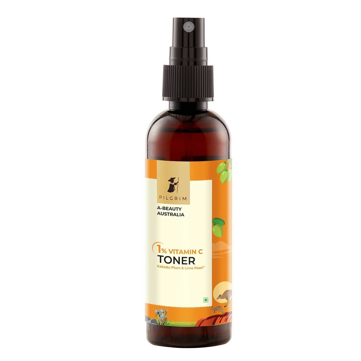 Pilgrim Australian 1% Vitamin C Toner with Kakadu Plum & Lime Pearl For Glowing Skin, Open Pores Tightening & Refining - Grab2buy