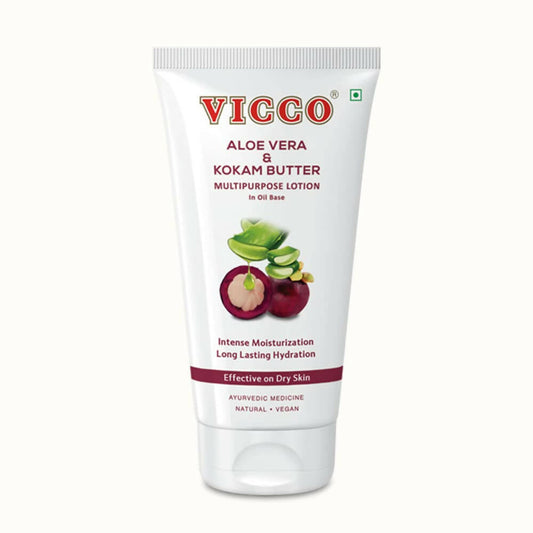 Vicco Aloe Vera & Kokam Butter Multipurpose Lotion Grab2Buy Vicco Grab2Buy