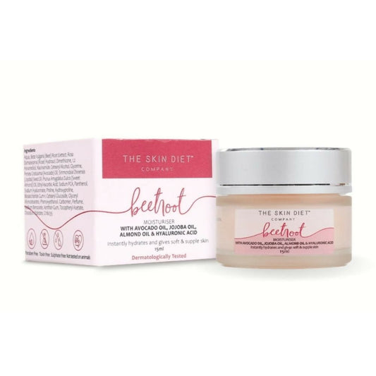The Skin Diet Company Beetroot Moisturiser Lightweight, Non-Greasy - Dry/Oily Skin + Hyaluronic Acid Grab2Buy The Skin Diet Company Grab2Buy