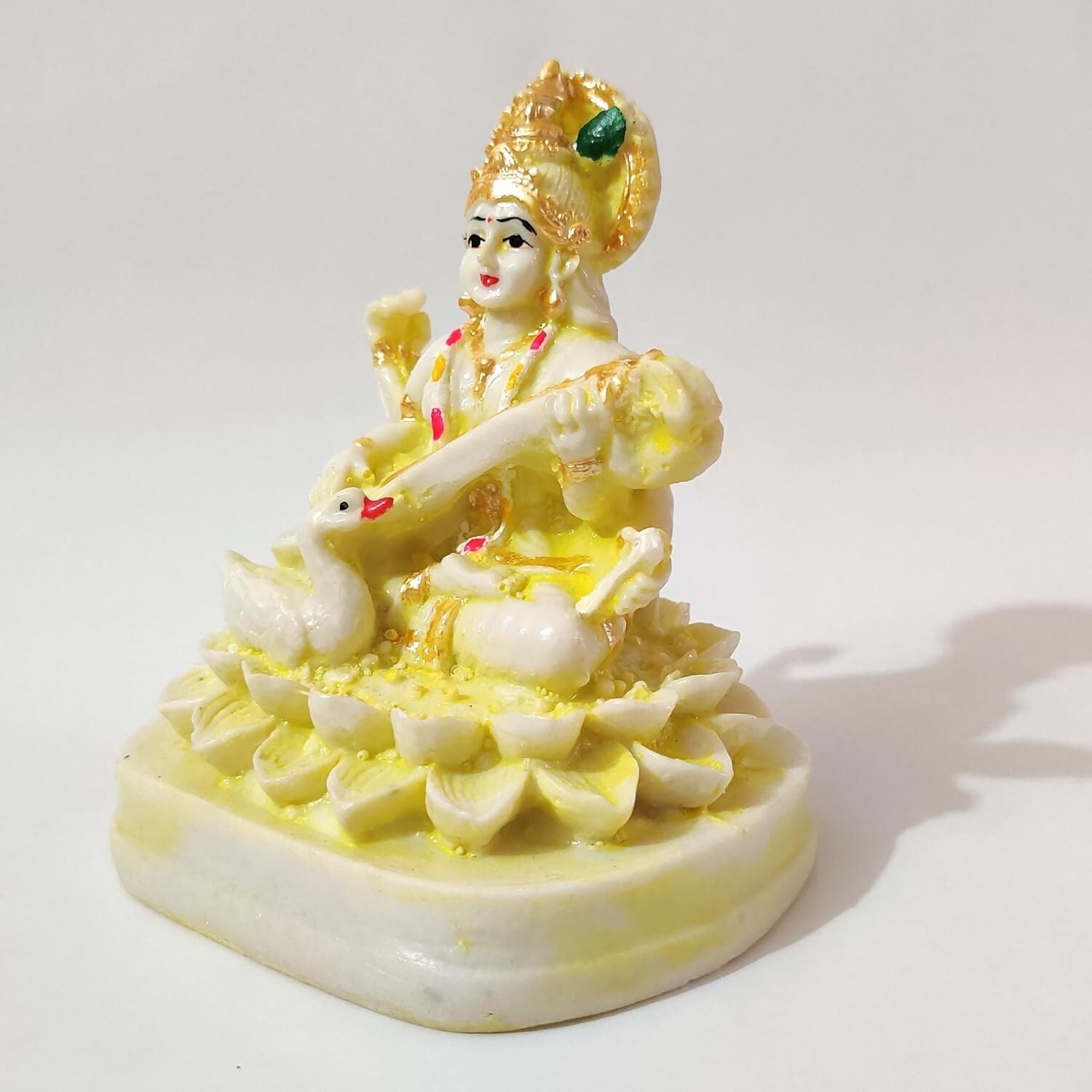 Goddess Handcrafted Saraswati Idol - Grab2buy