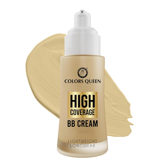 Colors Queen High Coverage BB Cream Foundation - Natural Beige Grab2Buy Colors Queen Grab2Buy
