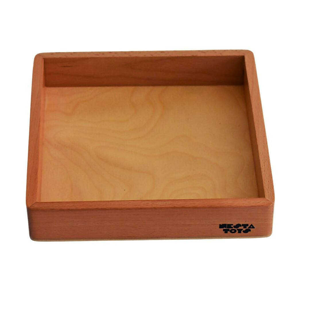 Nesta Toys Montessori Tray - Beech Wood - Grab2buy