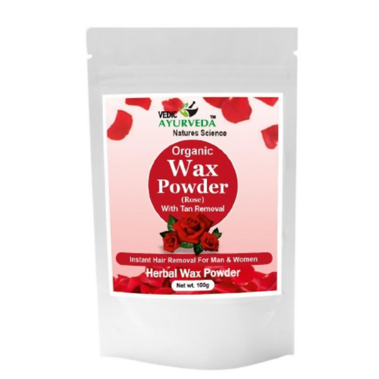 VedicAyurveda Herbal Wax Powder - Rose Grab2Buy VedicAyurveda Grab2Buy