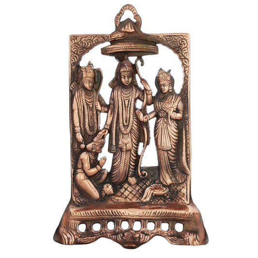 Crafthouse Brass Metal Ram Darbar Wall Hangings - Grab2buy