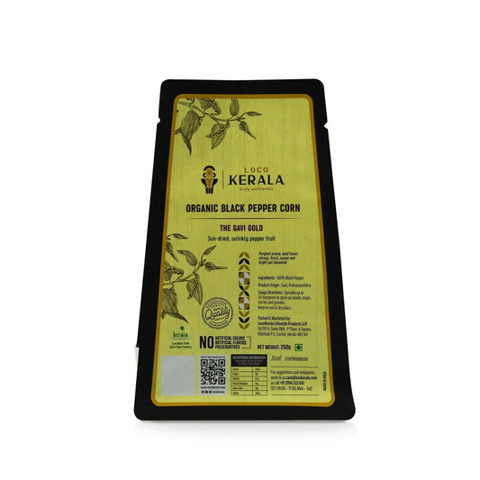 LocoKerala The Gavi Gold Organic Black Pepper Corn - Grab2buy