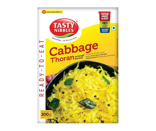 Tasty Nibbles Ready to Eat Cabbage Thoran | Grab2Buy