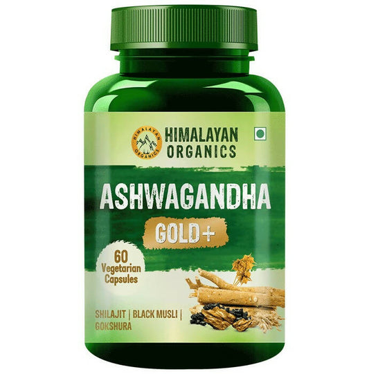 Himalayan Organics Ashwagandha Gold+ Capsules - Grab2buy