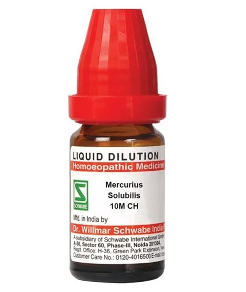 Dr. Willmar Schwabe India Mercurius Solubilis Dilution- 10M CH/10 ml