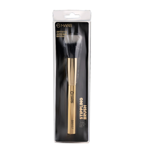 MARS Cosmetics Artist's Arsenal Professional Stippling Brush - Golden