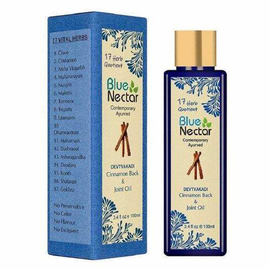 Blue Nectar Devtvakadi Cinnamon Back & Joint Oil Grab2Buy Blue Nectar Grab2Buy