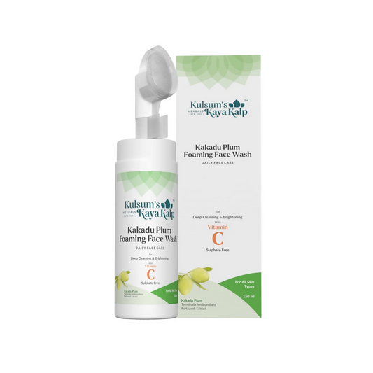 Kulsum's Kaya Kalp Kakadu Plum Foaming Face Wash For Deep Cleansing & Brightening Grab2Buy Kulsum's Kaya Kalp Grab2Buy