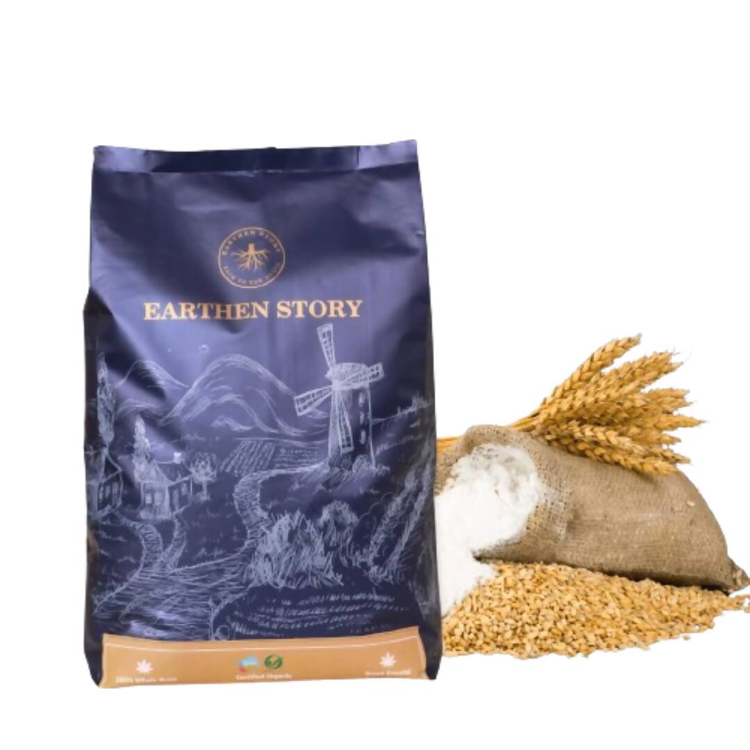 Earthen Story Certified Organic Khapli Wheat Flour - Distacart