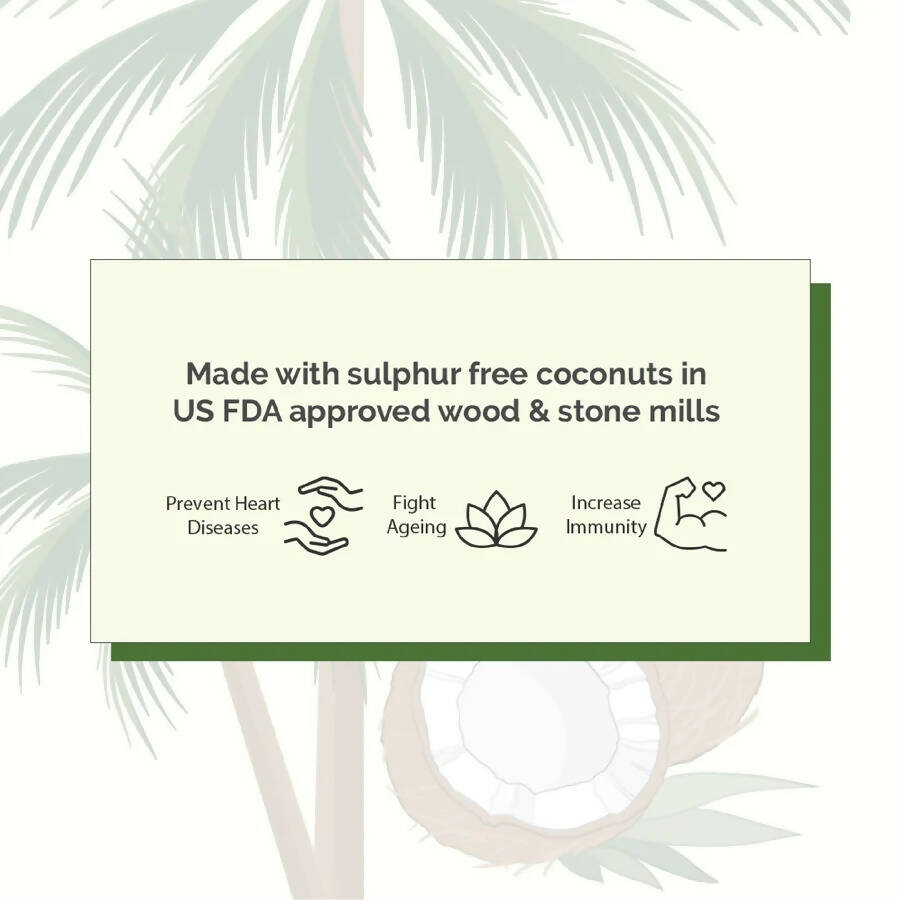 Gramiyaa Wood Cold Pressed Coconut Oil - Grab2buy