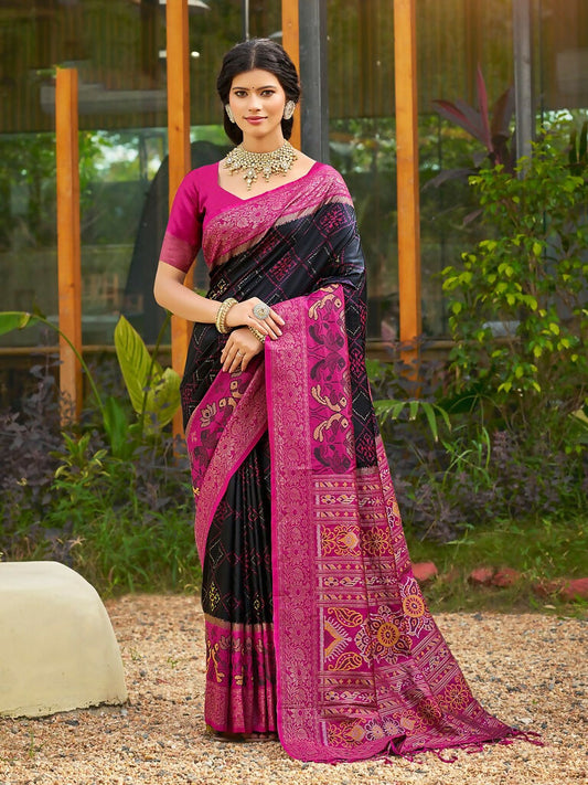 Shree Shyam Fashion Blue Soft Silk Saree