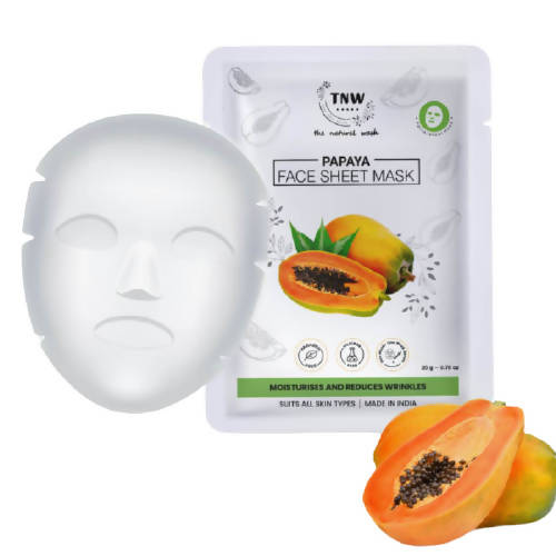 The Natural Wash Papaya Face Sheet Mask Grab2Buy The Natural Wash Grab2Buy