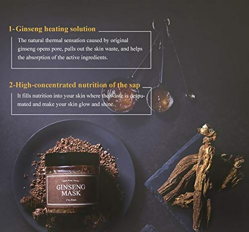 I'm From Ginseng Mask Detox Elasticity Anti Aging Grab2Buy I'm From Grab2Buy