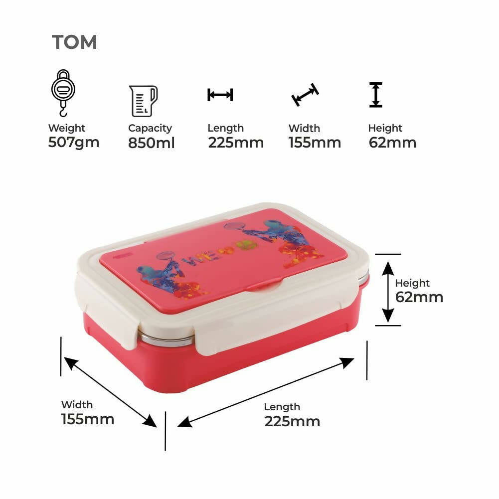 Dubblin Tom Stainless Steel Lunch Box - Grab2buy