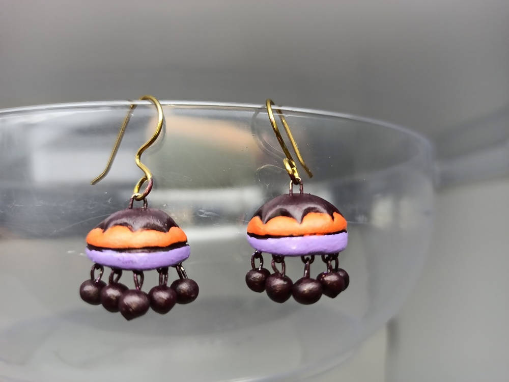 Terracotta Boho Style Jhumkas