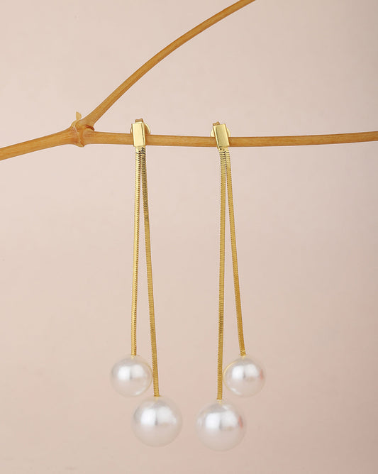 Gold-Polished Star Half Hoop Earring - Wahe Jewels Noz2Toz