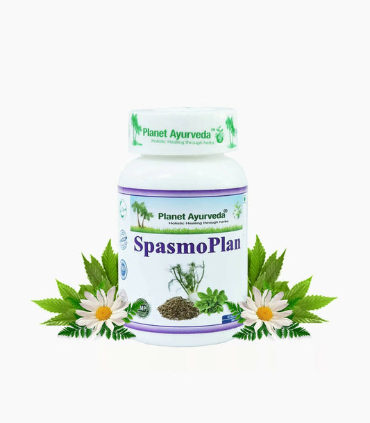 Planet Ayurveda Spasmoplan Capsules - Grab2buy