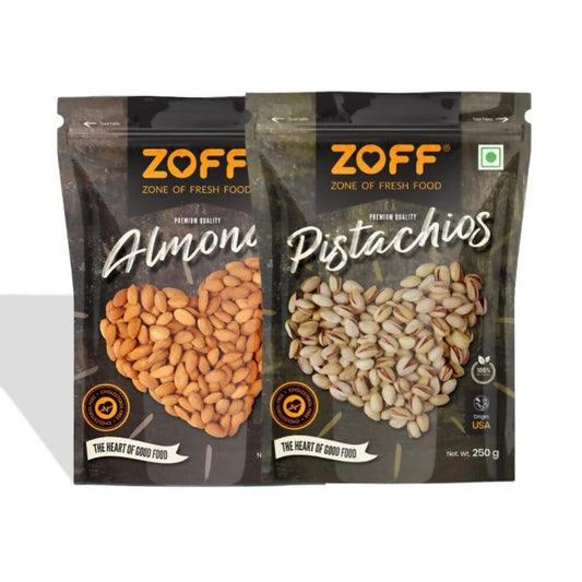 Zoff Premium Almonds & Pista Combo Grab2Buy Zoff Foods Grab2Buy