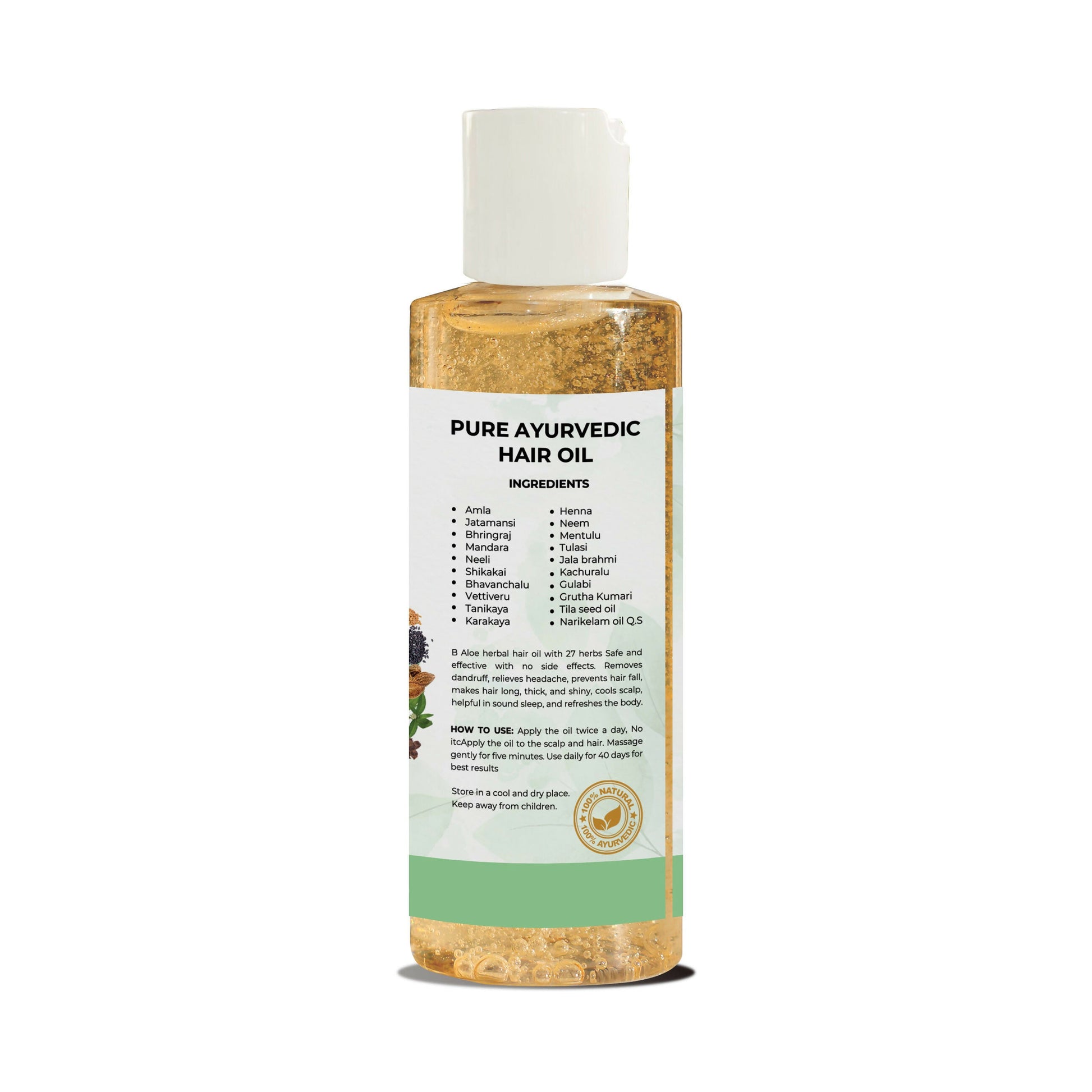 27 herbs Hair Oil 06