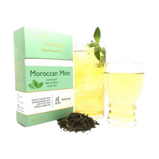 Tassyam Organics Moroccan Mint Green Tea