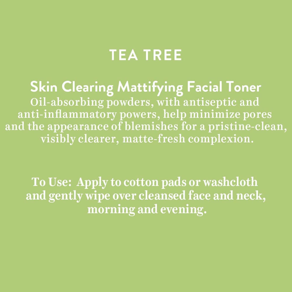 Biotique Advanced Organics Tea Tree Skin Clearing Mattifying Facial Toner - Grab2buy