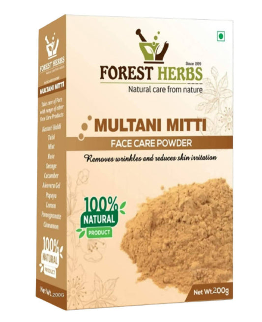 Forest Herbs Multani Mitti Face Care Powder Grab2Buy Forest Herbs Grab2Buy
