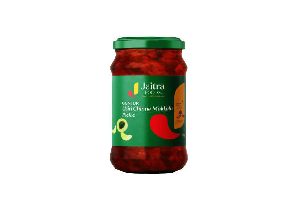 Jaitra Foods Guntur Usiri Chinna Mukkalu Pickle - Grab2buy