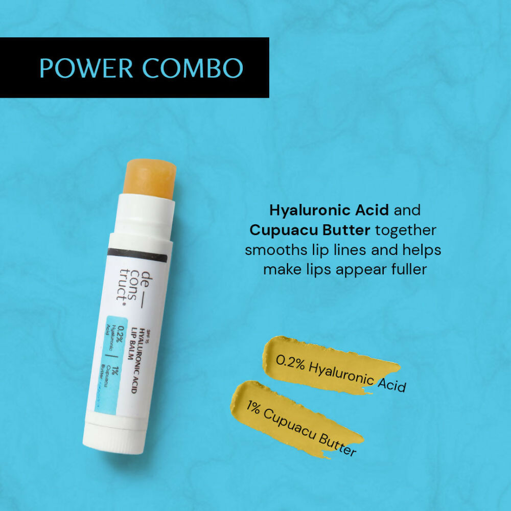 Deconstruct Hyaluronic Acid Lip Balm For Dry & Chapped Lips - Grab2buy