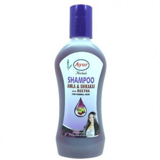 Ayur Herbals Amla Shikakai With Reetha Shampoo