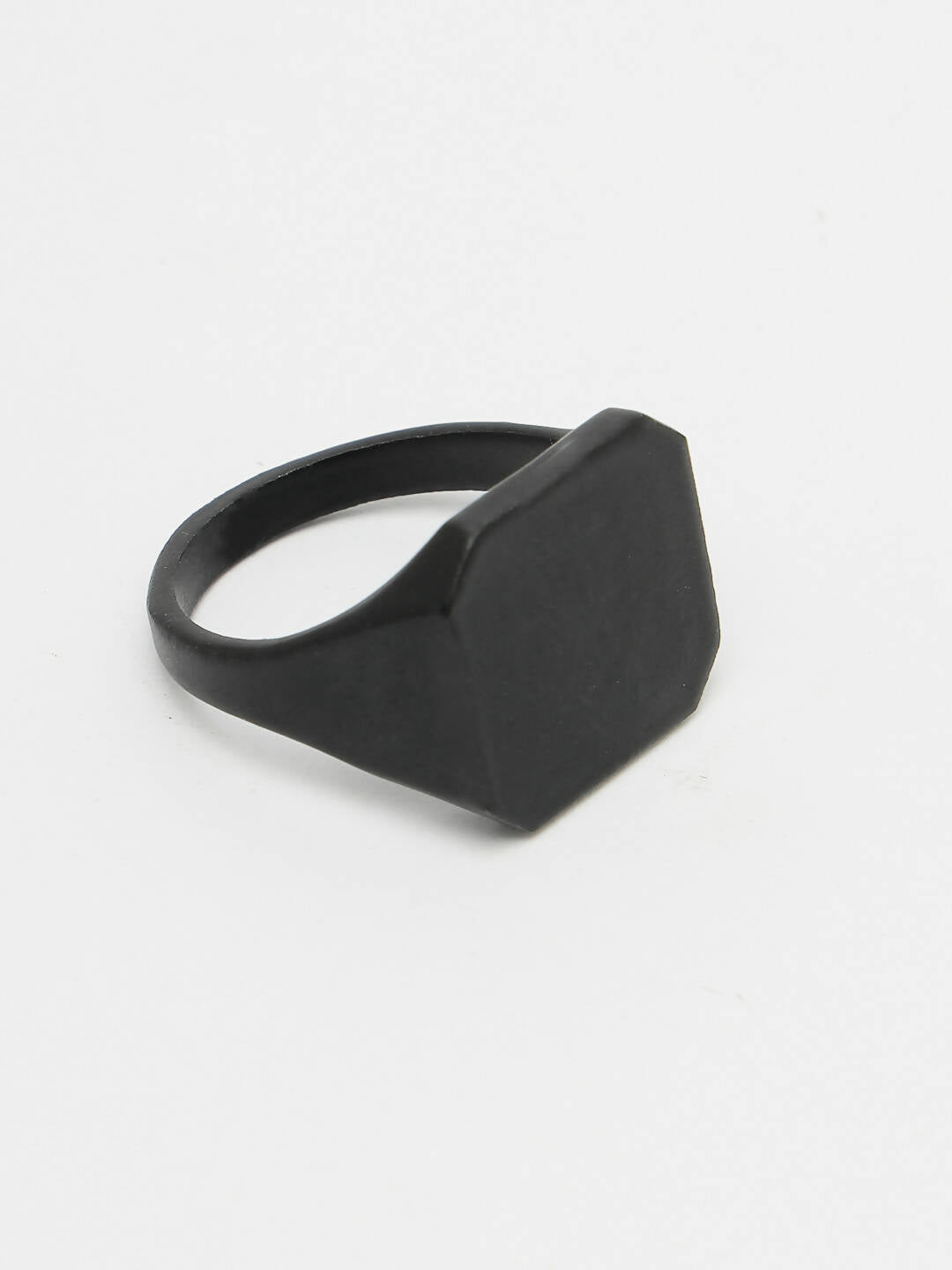 NVR Men's Black Metal Ring - Grab2buy