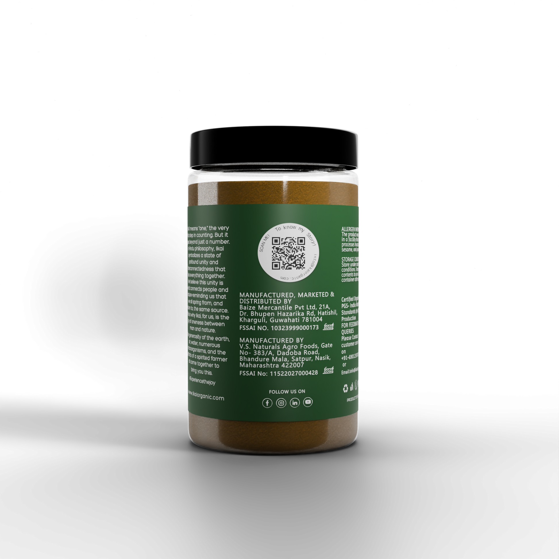 5 - Organic Cumin Powder - 100g