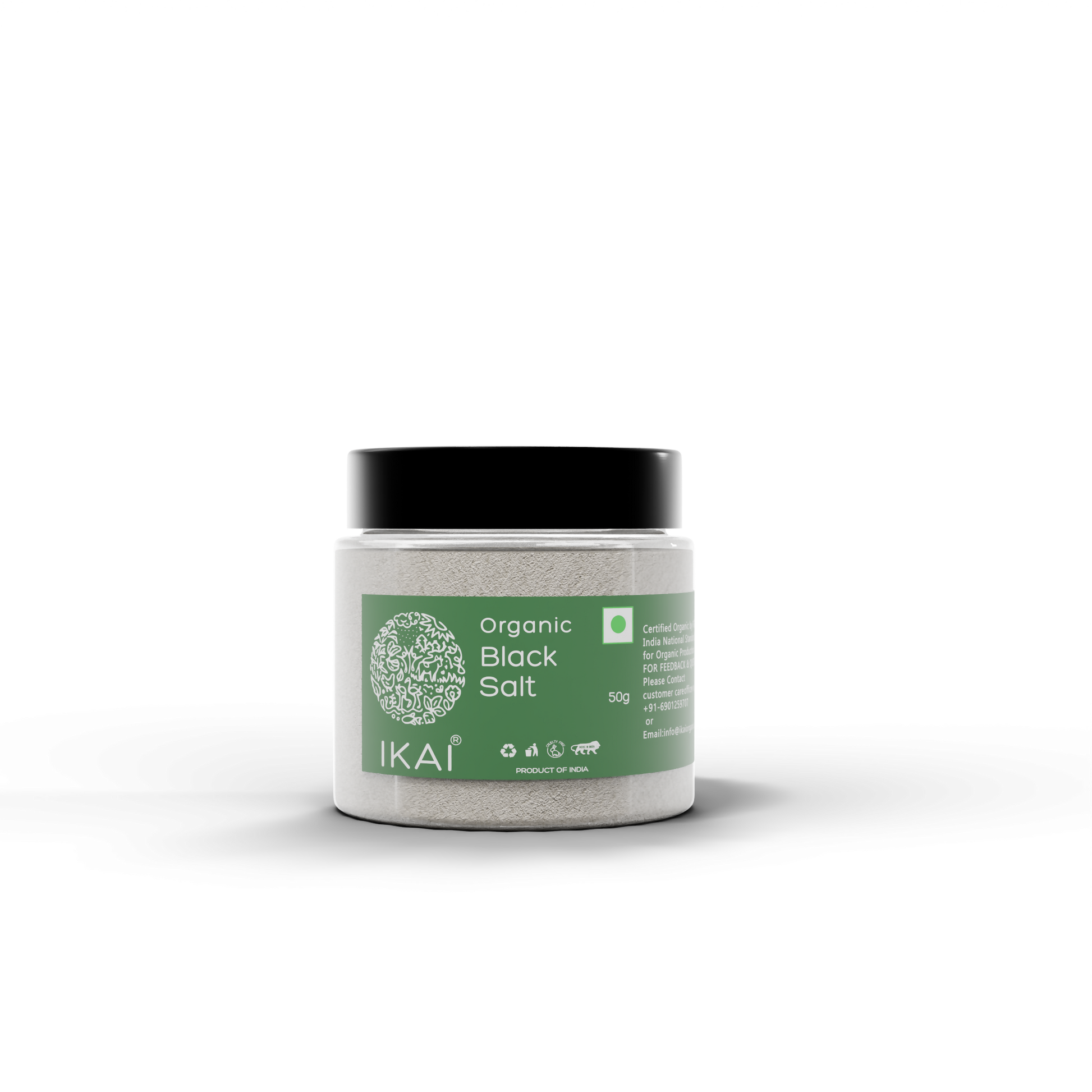 2 - Natural Black Salt - 50g