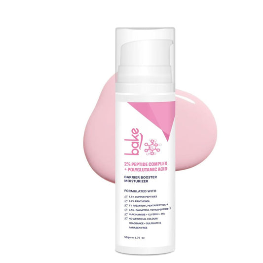 Bake Super Glow+ Glazed Peptide Barrier Repair Moisturizer Grab2Buy Bake Grab2Buy