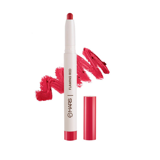 MARS Cosmetics Retractable Poppins Lipstick - Flaming Red -19