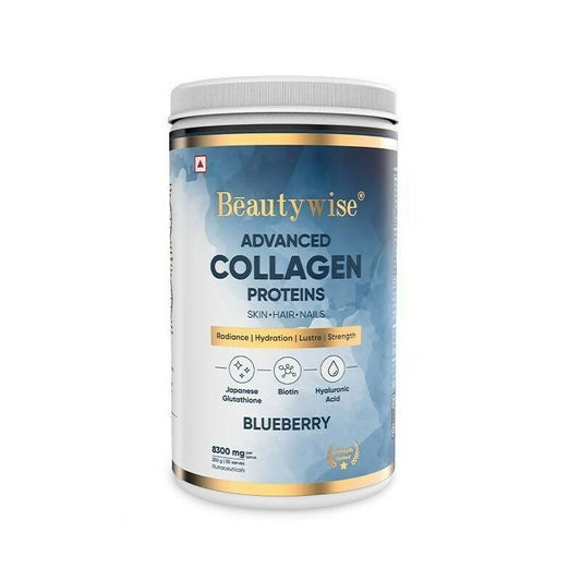 Beautywise Advanced Marine Collagen Anti-Aging Powder - Glutathione, HA & Biotin - Blueberry Grab2Buy Beautywise Grab2Buy