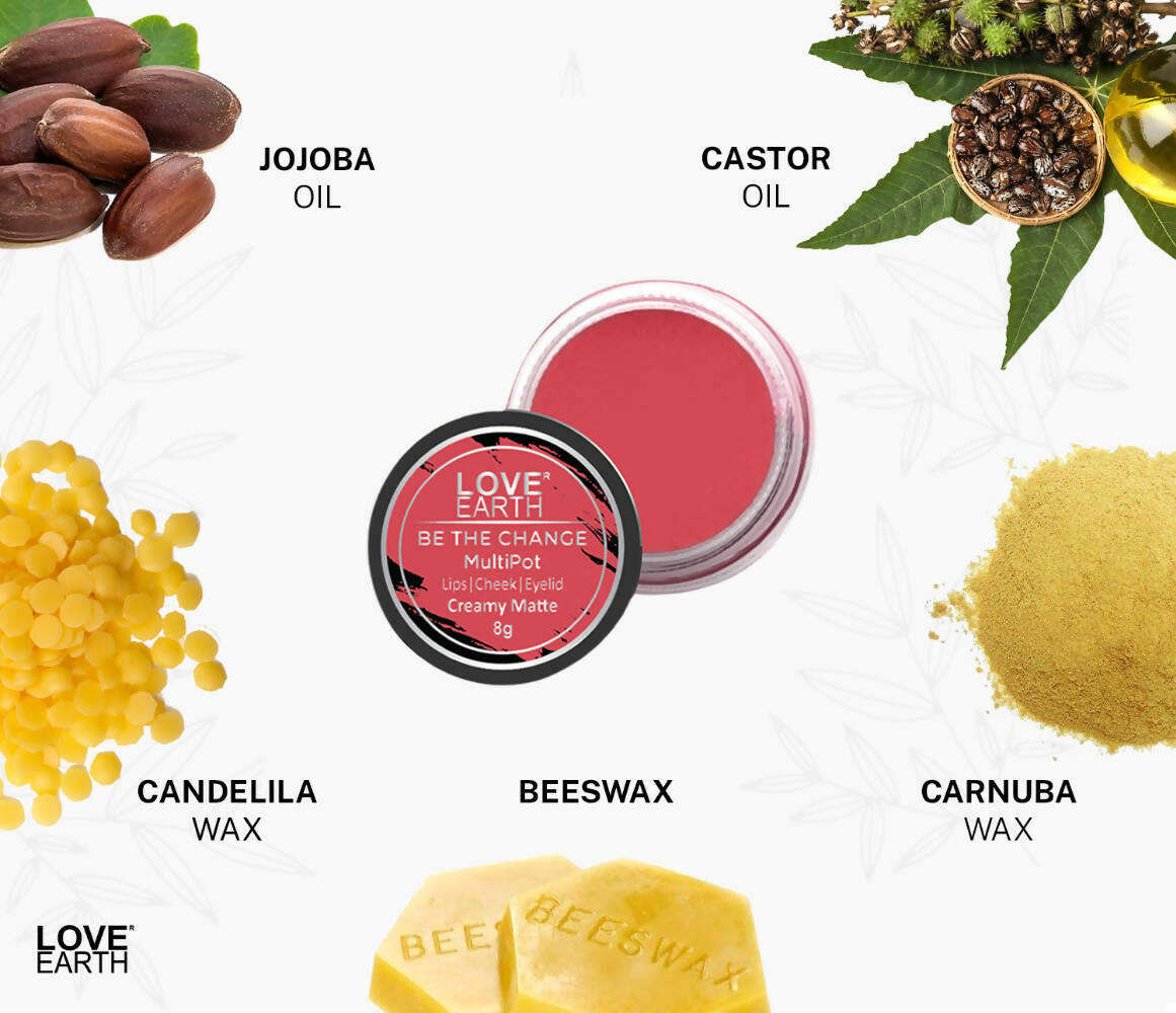 Love Earth Multipot-Be The Change Lip Tint - Distacart