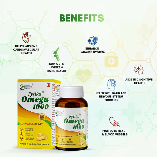 Fytika Omega 1000 Capsules - Grab2buy